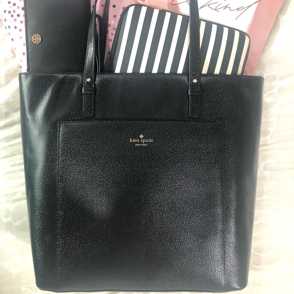 Large Black Kate Spade Purse